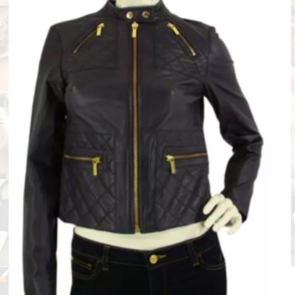 Michael Kors leather jacket